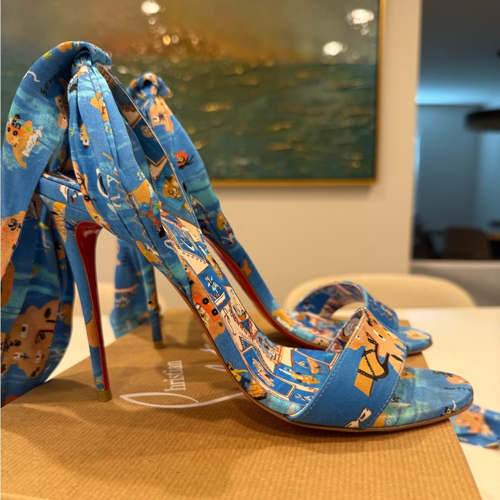 Christian Louboutin Sandale Du Desert 100 Greekaba - EU38